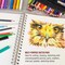 8"x10" Sketch Book Pad, 2 Pack (100 Sheets Each), 60lb (100gsm) Spiral Bound - Sketching, Drawing Pad, Acid-Free Paper - Sketch Pads For Adults, Students: Colored Pencils, Charcoal